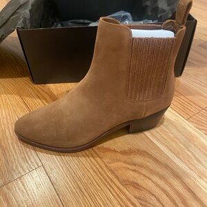 Brown Suede Ankle Dreamer Bootie